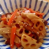 根菜と椎茸の炒め煮
